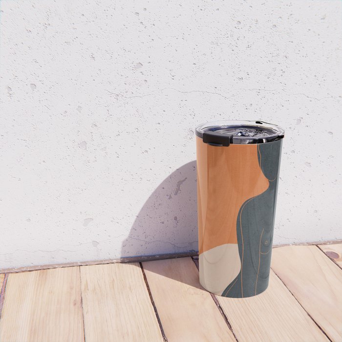 Abstract Nude III Travel Mug Gallery Image 4