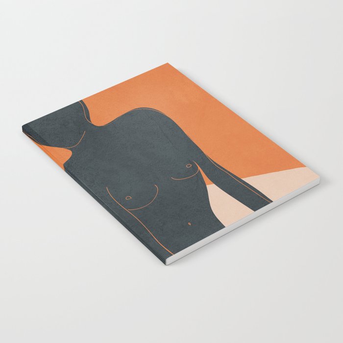 Abstract Nude III Notebook Gallery Image 1