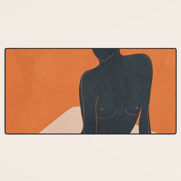 Abstract Nude III Desk Mat Gallery Image 3