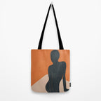 Abstract Nude III Tote Bag Gallery Image 2