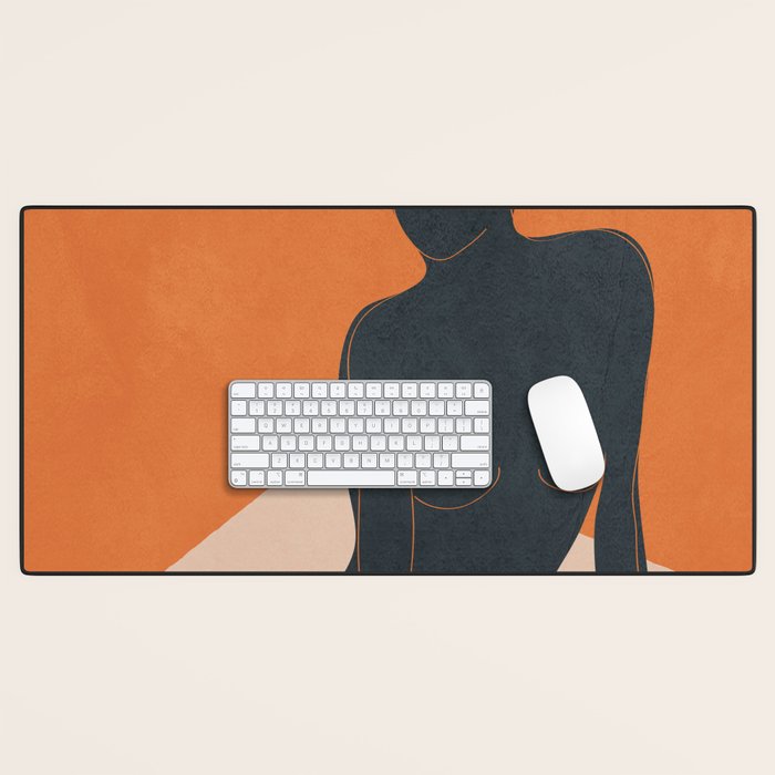 Abstract Nude III Desk Mat Gallery Image 1