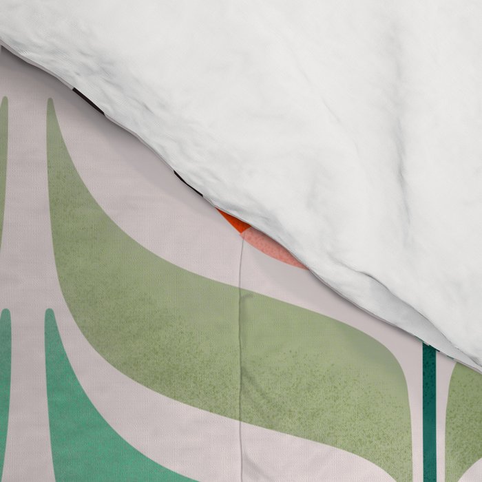 Retro Tulips Pattern Comforter Gallery Image 4