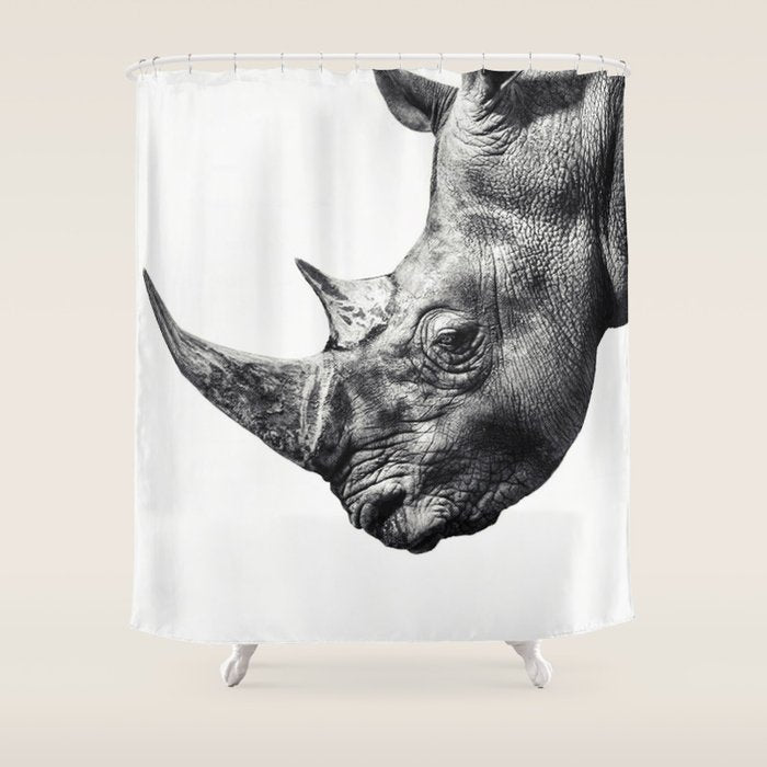 Rhino ... Shower Curtain Gallery Image 1