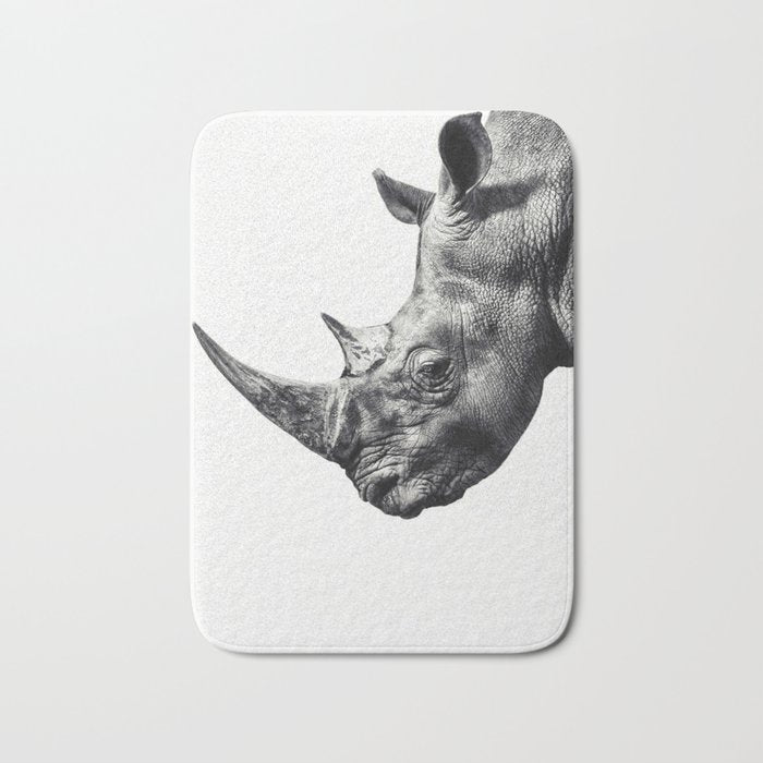 Rhino ... Bath Mat Gallery Image 1