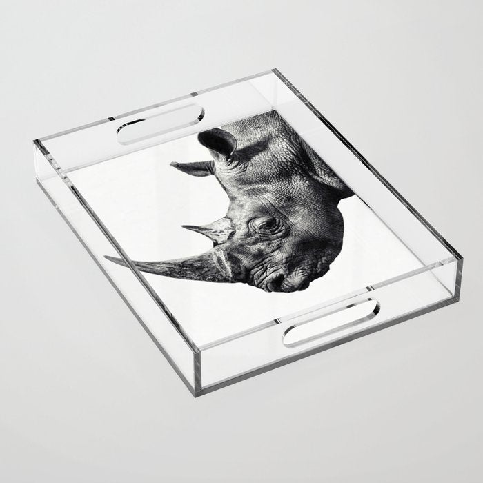 Rhino ... Acrylic Tray Gallery Image 1