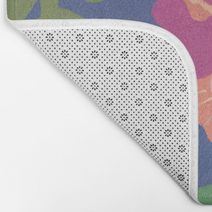 Hollyhocks Bath Mat Gallery Image 2