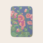 Hollyhocks Bath Mat Gallery Image 1