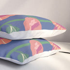 Hollyhocks Pillow Sham Gallery Image 3