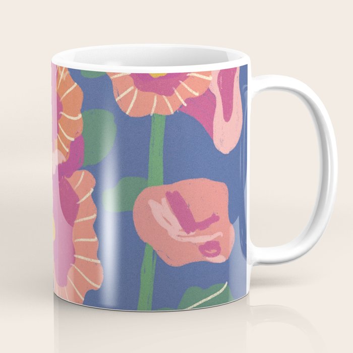 Hollyhocks Coffee Mug Gallery Image 1
