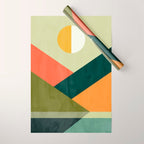 Hidden shore Wrapping Paper Gallery Image 1