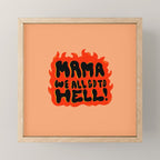 We all go to Hell Mini Art Print Gallery Image 1