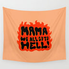 We all go to Hell Wall Tapestry Gallery Image 4