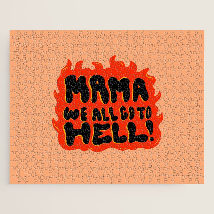 We all go to Hell Jigsaw Puzzle Gallery Image 1