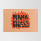 We all go to Hell Rug Gallery Image 2