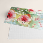 Abstract painting nature and geometric Wrapping Paper Gallery Image 2