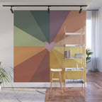 Earthy rainbow Wall Mural Gallery Image 1