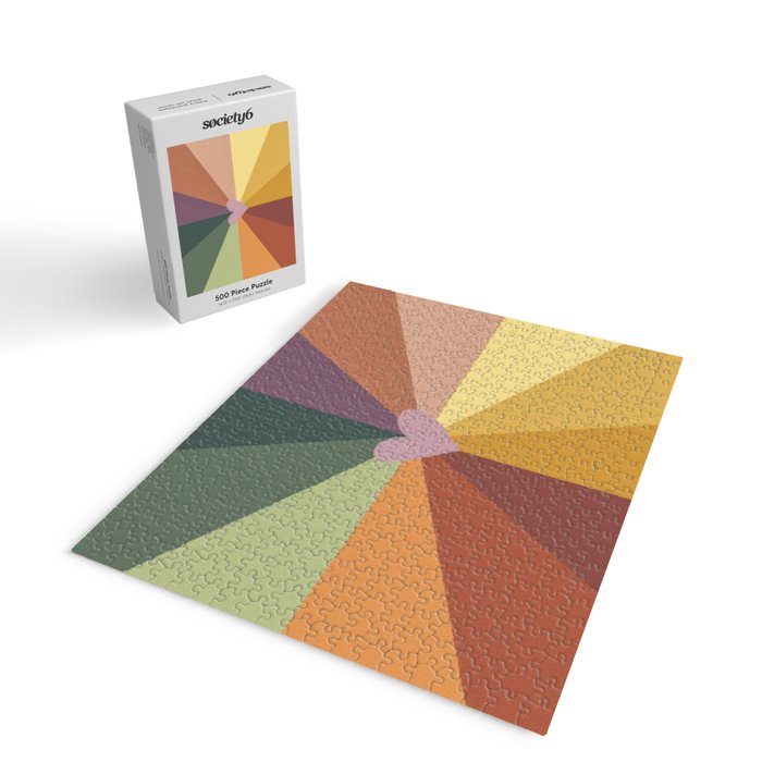 Earthy rainbow Jigsaw Puzzle Gallery Image 2