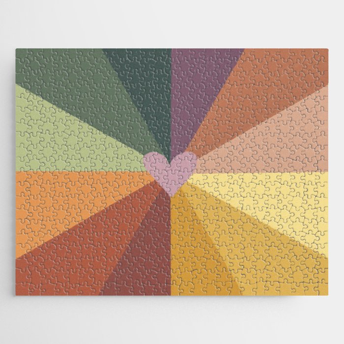 Earthy rainbow Jigsaw Puzzle Gallery Image 1