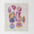 Midnight Mirror ii Throw Blanket Gallery Image 2