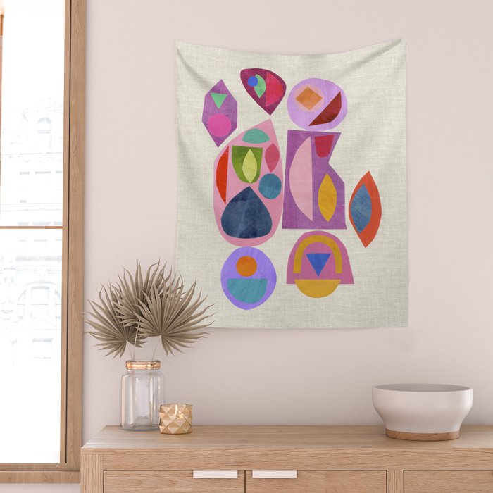 Midnight Mirror ii Wall Tapestry Gallery Image 2