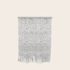 Vintage Trailing Floral - Blue and White Wall Hanging Gallery Image 1