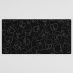 Face Lace Desk Mat Gallery Image 3