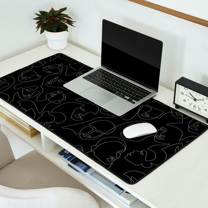 Face Lace Desk Mat Gallery Image 2
