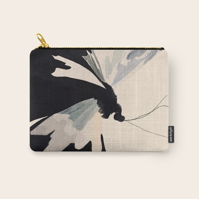 Abstract Butterfly Carry All Pouch Gallery Image 1