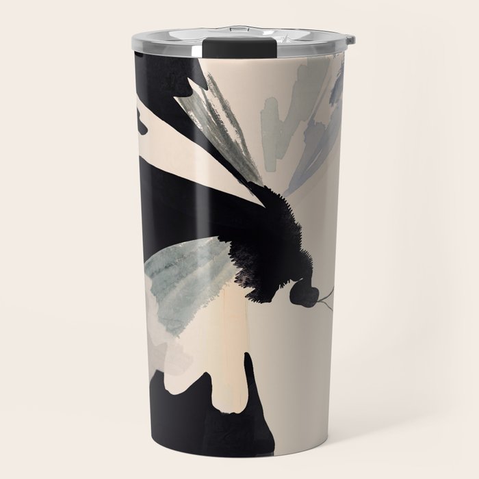 Abstract Butterfly Travel Mug Gallery Image 1