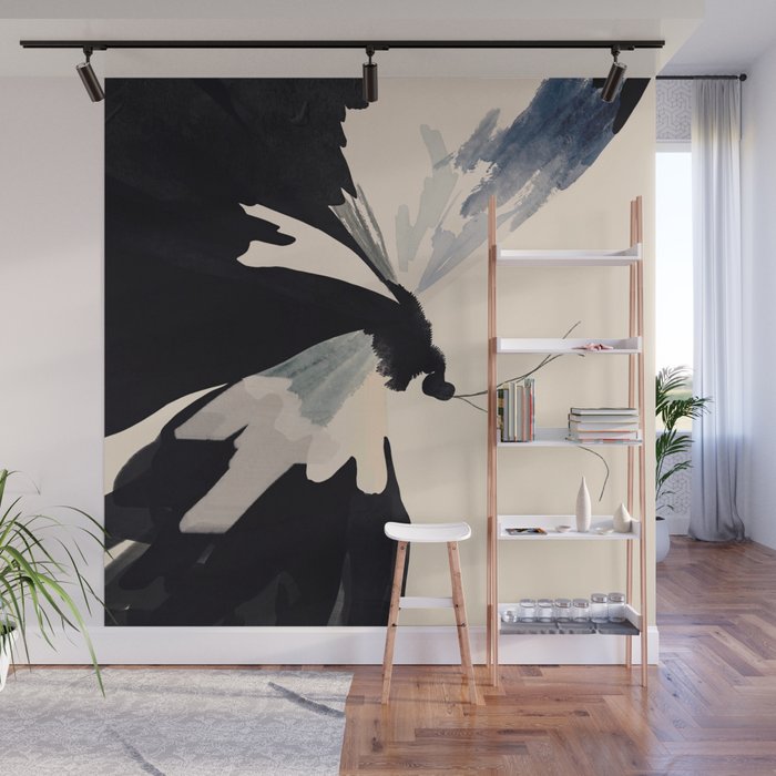 Abstract Butterfly Wall Mural Gallery Image 1