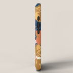 Flowers Hydrangena Poppy Blue Pattern iPhone Case Gallery Image 2
