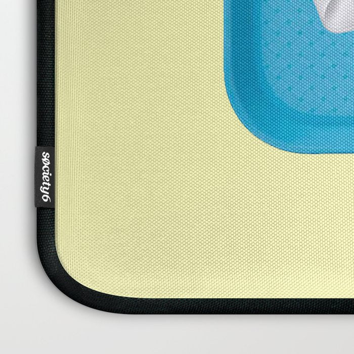 hot soup yellow Laptop Sleeve Gallery Image 3