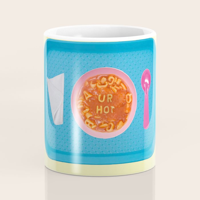 hot soup yellow Coffee Mug Gallery Image 4