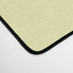 hot soup yellow Desk Mat Gallery Image 4