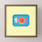 hot soup yellow Mini Art Print Gallery Image 2