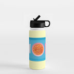 hot soup yellow Water Bottle Gallery Image 1