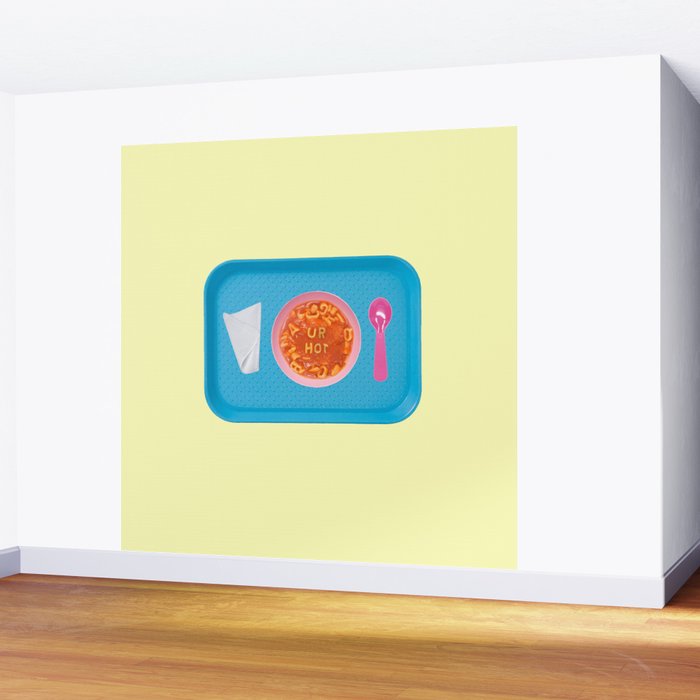 hot soup yellow Wall Mural Gallery Image 2