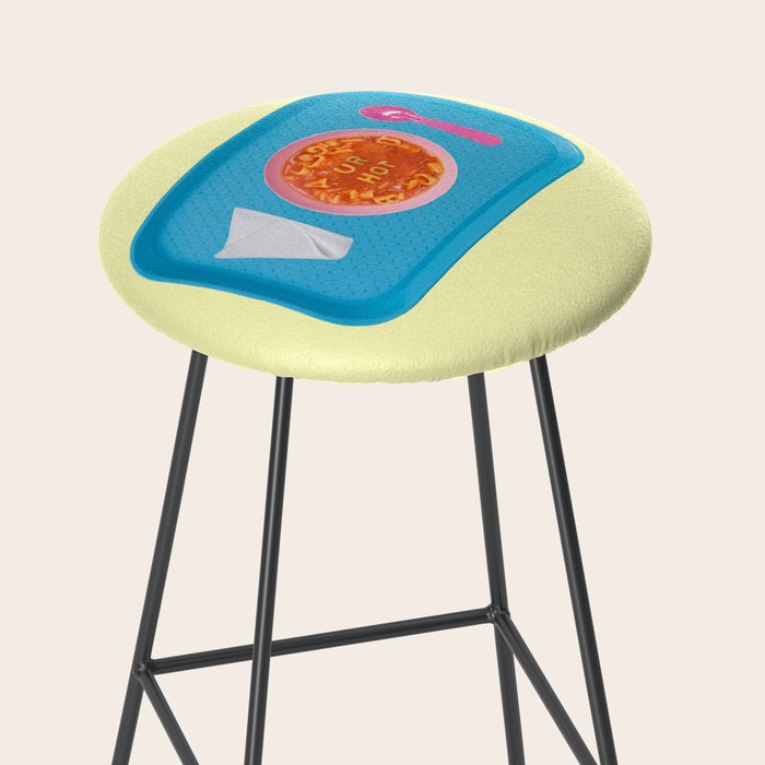 hot soup yellow Stool Gallery Image 2