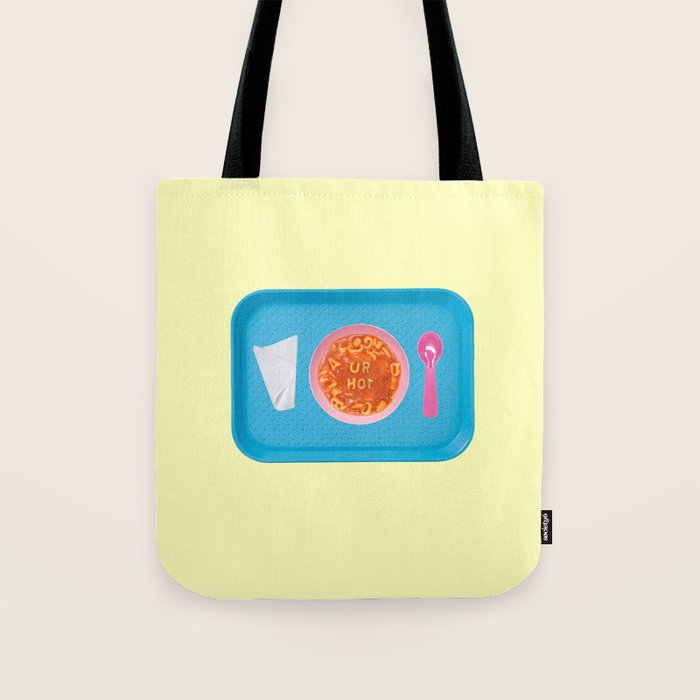 hot soup yellow Tote Bag Gallery Image 1