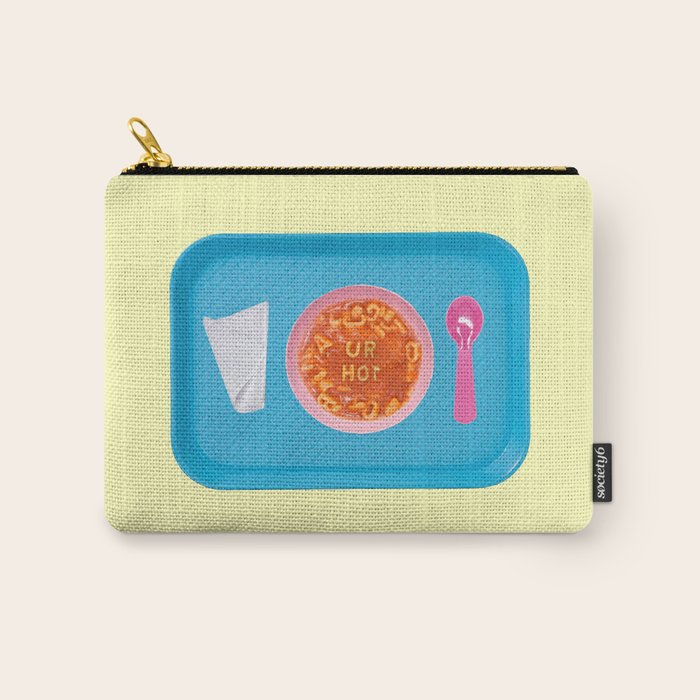 hot soup yellow Carry All Pouch Gallery Image 1
