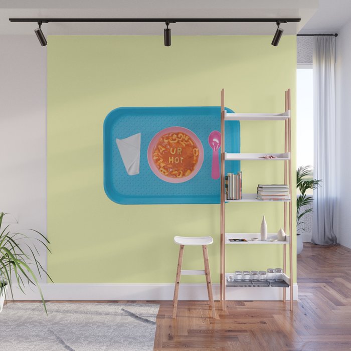 hot soup yellow Wall Mural Gallery Image 1