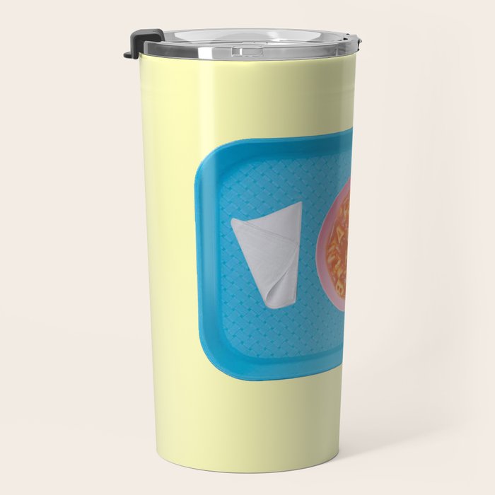 hot soup yellow Travel Mug Gallery Image 3