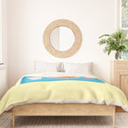 hot soup yellow Duvet Cover Gallery Image 3