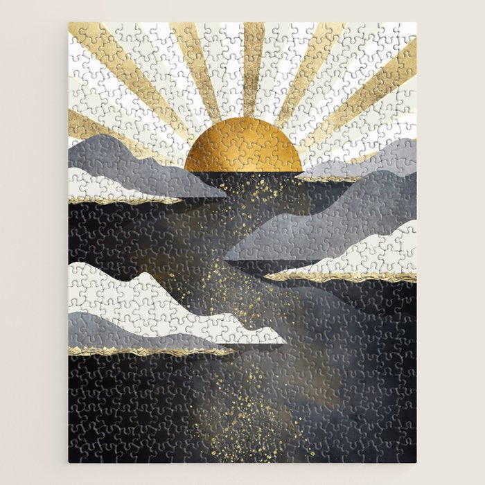 Metallic Dusk Jigsaw Puzzle Gallery Image 1