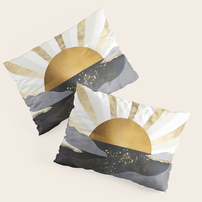 Metallic Dusk Pillow Sham Gallery Image 1
