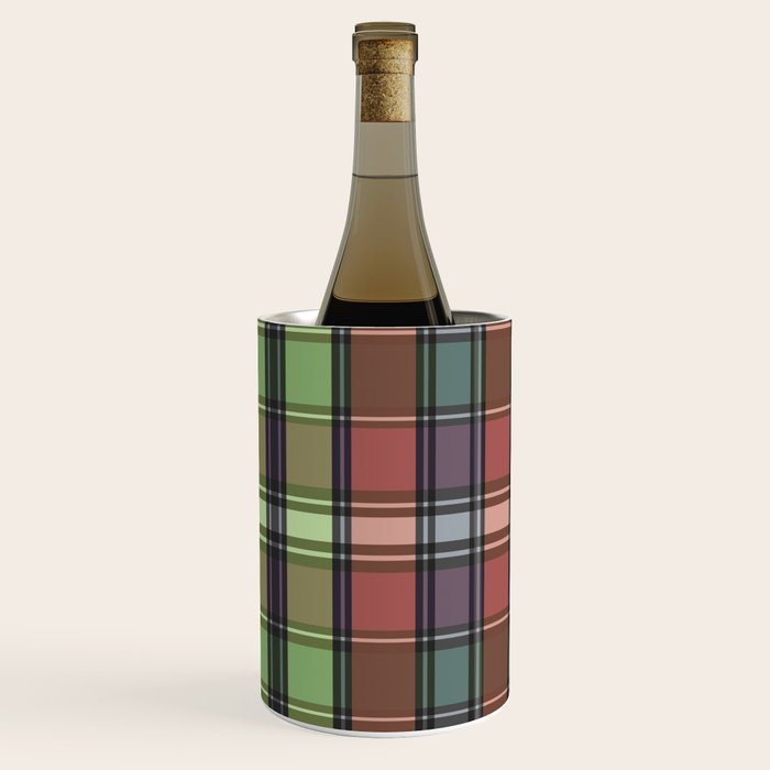 Fusion Colorful Toned Grids C Wine Chiller Gallery Image 1