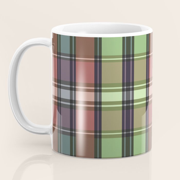 Fusion Colorful Toned Grids C Coffee Mug Gallery Image 3