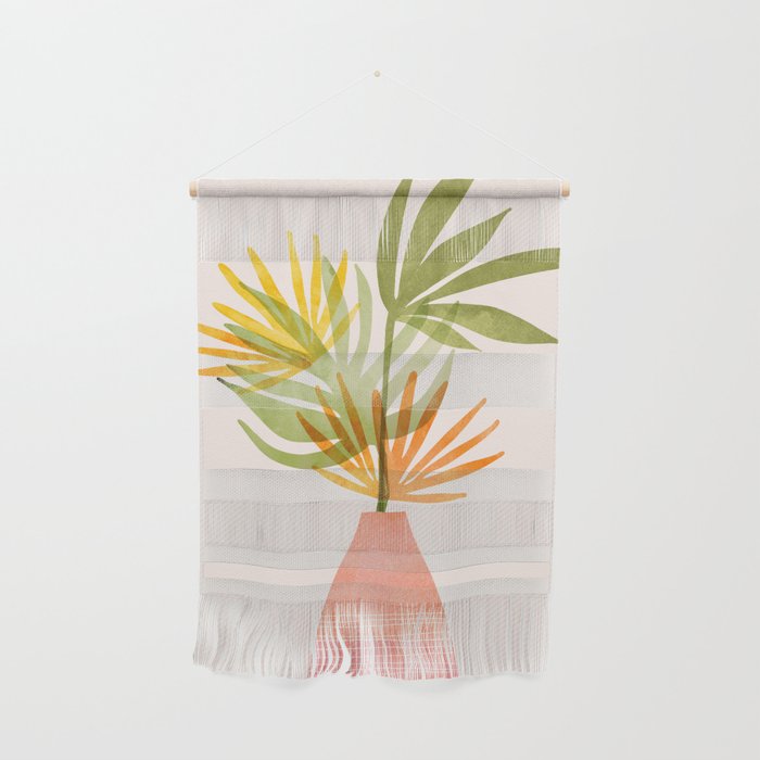Simple Modern Tropical Bouquet Wall Hanging Gallery Image 1