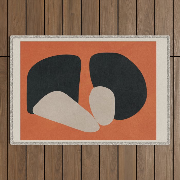 Abstract Balance 4 Outdoor Rug Gallery Image 1