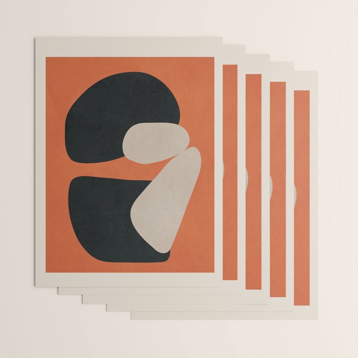 Abstract Balance 4 Wrapping Paper Gallery Image 3